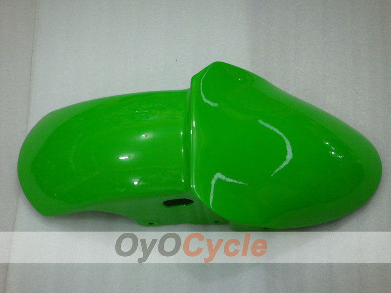 Einspritzverkleidungssatz für NINJA ZX-6R 00-02 - Grün, Schwarz - Werksstil #OYO87901696