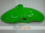 Einspritzverkleidungssatz für NINJA ZX-6R 00-02 - Grün, Schwarz - Werksstil #OYO87901696