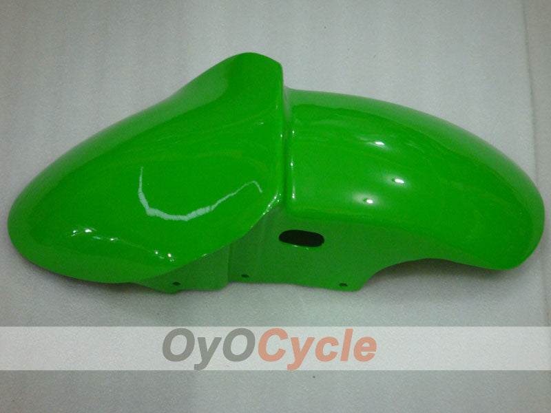 Einspritzverkleidungssatz für NINJA ZX-6R 00-02 - Grün, Schwarz - Werksstil #OYO87901696