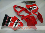 Einspritzverkleidungssatz für NINJA ZX-6R 00-02 - Rot, Schwarz - Werksstil #OYO87901697