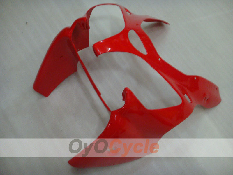 Einspritzverkleidungssatz für NINJA ZX-6R 00-02 - Rot, Schwarz - Werksstil #OYO87901697