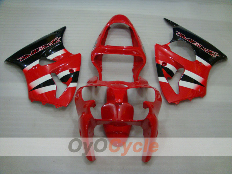 Einspritzverkleidungssatz für NINJA ZX-6R 00-02 - Rot, Schwarz - Werksstil #OYO87901697 Zweitbild