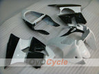 Einspritzverkleidungssatz für NINJA ZX-6R 00-02 - Weiß, Schwarz - Werksstil #OYO87901700