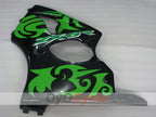 Einspritz-Verkleidungskit für 00-02 NINJA ZX-6R - Grün, Schwarz - Werksstil #OYO87901704