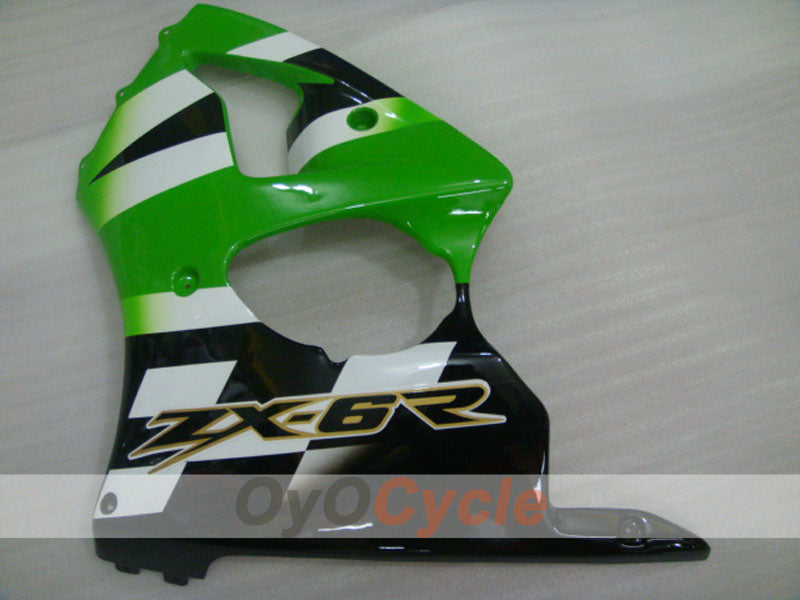 Linke und rechte Seitenverkleidung für Kawasaki 00-02 Ninja ZX-6R #OYO87912917 Zweitbild