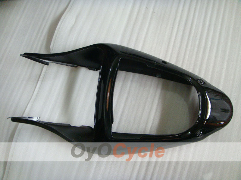 Einspritz-Verkleidungskit für 00-02 NINJA ZX-6R - Orange, Schwarz - Flamme #OYO87901713