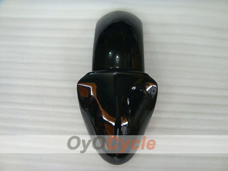 Einspritz-Verkleidungskit für 00-02 NINJA ZX-6R - Orange, Schwarz - Flamme #OYO87901713