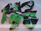 Einspritzverkleidungssatz für 00-02 NINJA ZX-6R - Grün, Schwarz - Monster #OYO87901719