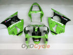 Einspritzverkleidungssatz für 00-02 NINJA ZX-6R - Grün, Schwarz - Monster #OYO87901721