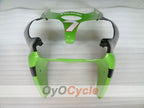 Einspritzverkleidungssatz für 00-02 NINJA ZX-6R - Grün, Schwarz - Monster #OYO87901721