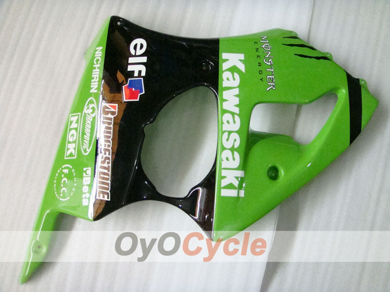 Linke und rechte Seitenverkleidung für Kawasaki 00-02 Ninja ZX-6R #OYO87912934 Zweitbild
