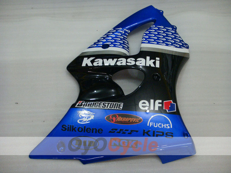 Linke und rechte Seitenverkleidung für Kawasaki 00-02 Ninja ZX-6R #OYO87912941