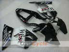 Verkleidungssatz für Einspritzmodelle 00-02 NINJA ZX-6R - Weiß, Schwarz - West #OYO87901752