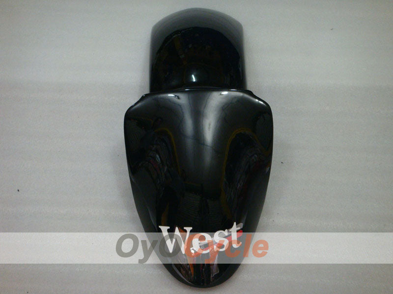 Verkleidungssatz für Einspritzmodelle 00-02 NINJA ZX-6R - Weiß, Schwarz - West #OYO87901752