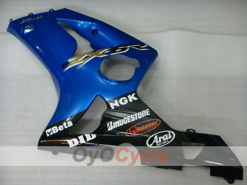 Linke und rechte Seitenverkleidung für Kawasaki 03-04 Ninja ZX-6R #OYO87913003