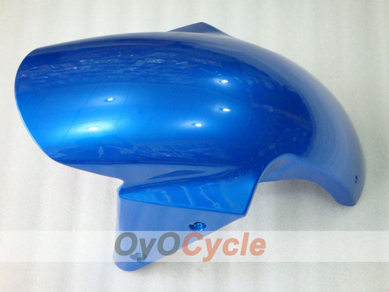 Verkleidungssatz im Spritzgussverfahren für NINJA ZX-6R 03-04 - Blau, Schwarz - Werksstil #OYO87901781