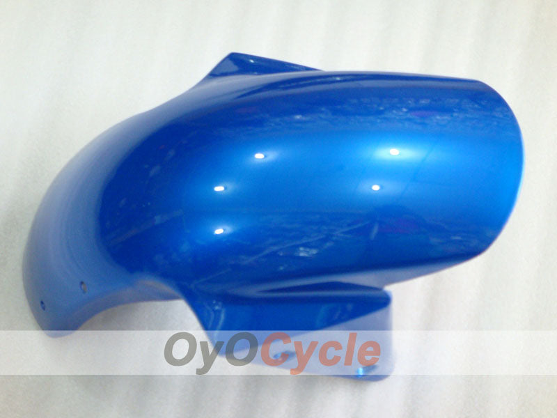 Verkleidungssatz im Spritzgussverfahren für NINJA ZX-6R 03-04 - Blau, Schwarz - Werksstil #OYO87901781