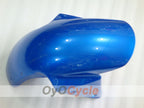 Verkleidungssatz im Spritzgussverfahren für NINJA ZX-6R 03-04 - Blau, Schwarz - Werksstil #OYO87901781