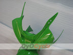 Verkleidungssatz im Spritzgussverfahren für NINJA ZX-6R 03-04 - Grün, Schwarz - Werksstil #OYO87901786
