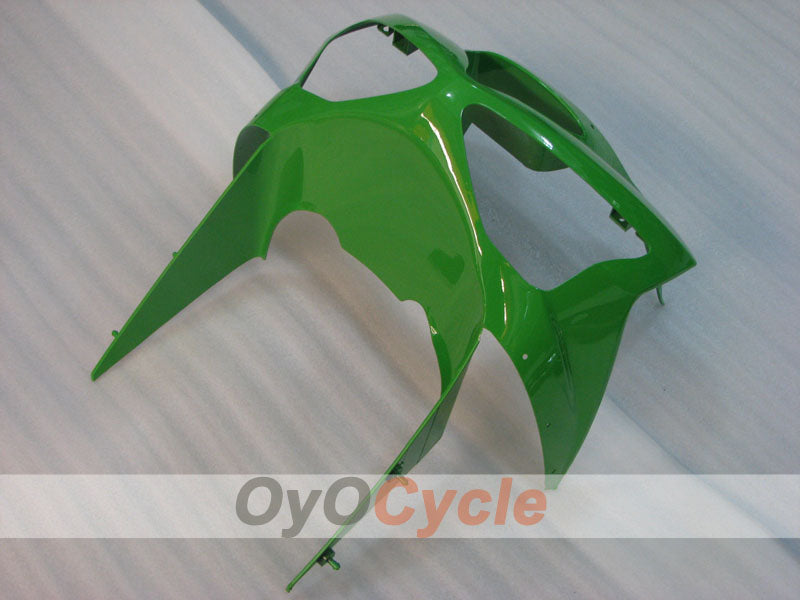 Verkleidungssatz im Spritzgussverfahren für NINJA ZX-6R 03-04 - Grün, Schwarz - Werksstil #OYO87901786
