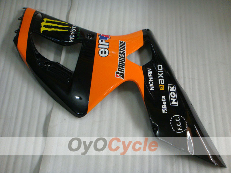 Linke und rechte Seitenverkleidung für Kawasaki 03-04 Ninja ZX-6R #OYO87913027