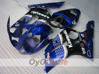 Spritzguss-Verkleidungssatz für 03-04 NINJA ZX-6R - Weiß, Schwarz - Nakano #OYO87901816