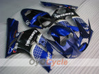 Spritzguss-Verkleidungssatz für 03-04 NINJA ZX-6R - Weiß, Schwarz - Nakano #OYO87901816
