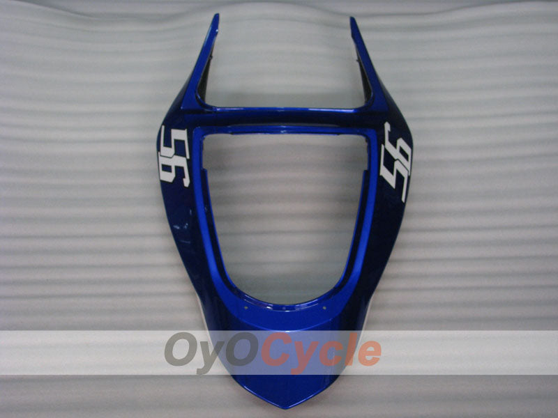 Spritzguss-Verkleidungssatz für 03-04 NINJA ZX-6R - Weiß, Schwarz - Nakano #OYO87901816