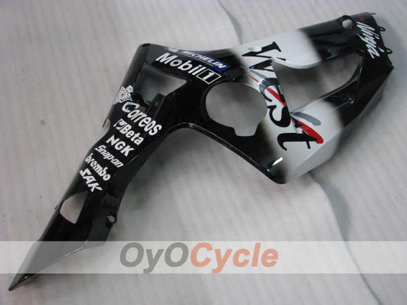Linke und rechte Seitenverkleidung für Kawasaki 03-04 Ninja ZX-6R #OYO87913034