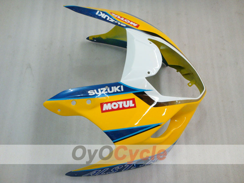 Spritzguss-Verkleidungssatz für 03-04 GSX R1000 - Gelb, Blau - Corona #OYO87901823
