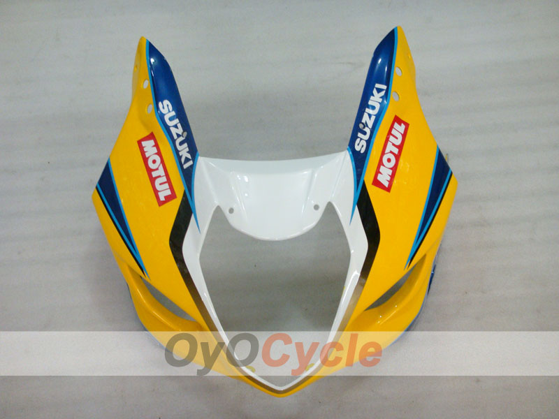 Spritzguss-Verkleidungssatz für 03-04 GSX R1000 - Gelb, Blau - Corona #OYO87901823