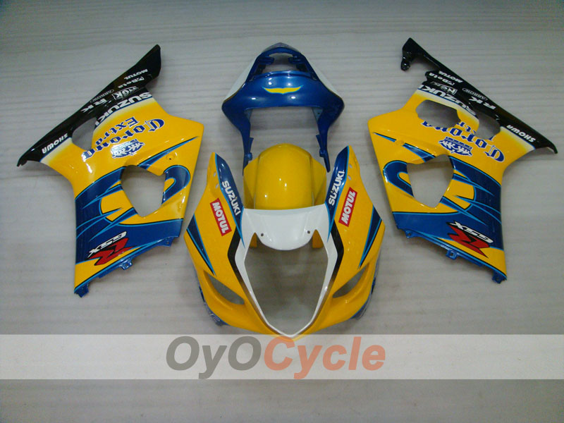 Spritzguss-Verkleidungssatz für 03-04 GSX R1000 - Gelb, Blau - Corona #OYO87901823 Zweitbild