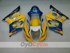 Spritzguss-Verkleidungssatz für 03-04 GSX R1000 - Gelb, Blau - Corona #OYO87901823