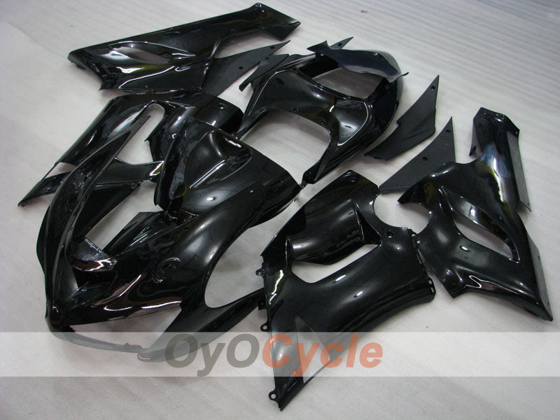 Spritzguss-Verkleidungssatz für 05-06 NINJA ZX-6R - Schwarz - Factory Style #OYO87901828 Zweitbild