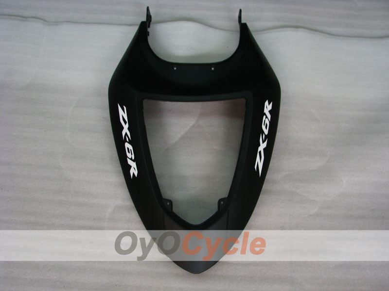 Spritzverkleidungssatz für 05-06 NINJA ZX-6R - Schwarz, Matt - Werksstil #OYO87901849