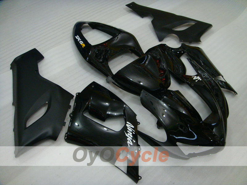 Spritzverkleidungssatz für 05-06 NINJA ZX-6R - Schwarz - Werksstil #OYO87901851