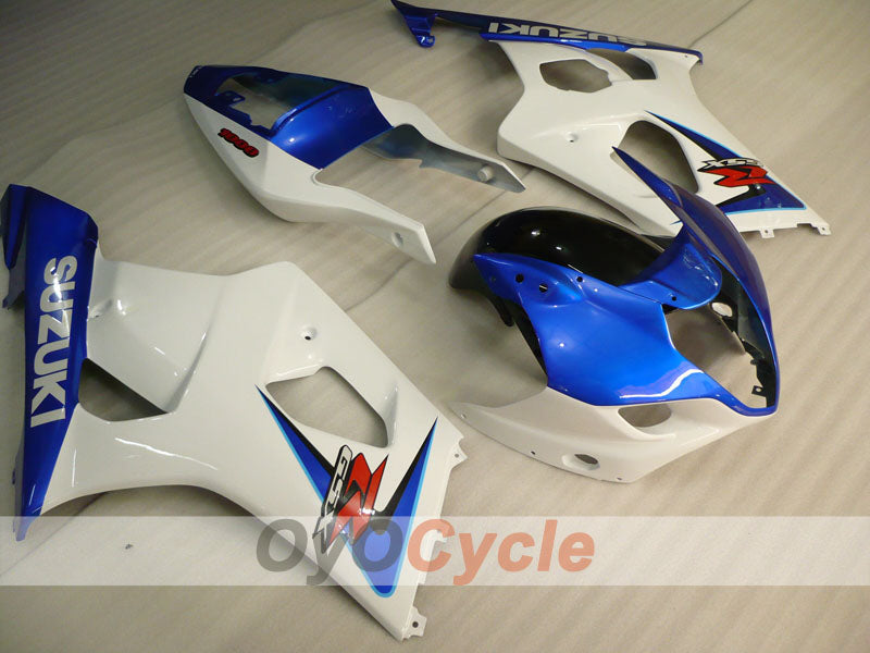 Spritzverkleidungssatz für 03-04 GSX R1000 - Blau, Weiß - Werksstil #OYO87901853 Hauptbild