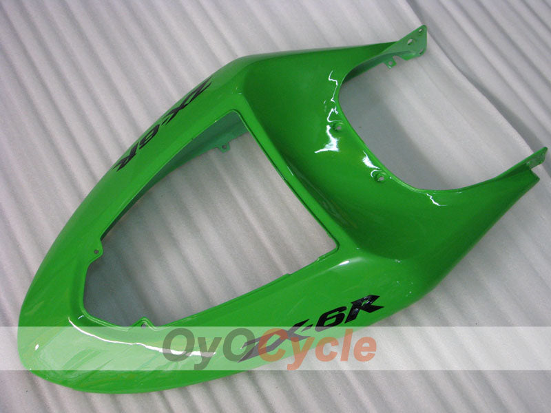 Spritzverkleidungssatz für 05-06 NINJA ZX-6R - Grün - Werksstil #OYO87901854
