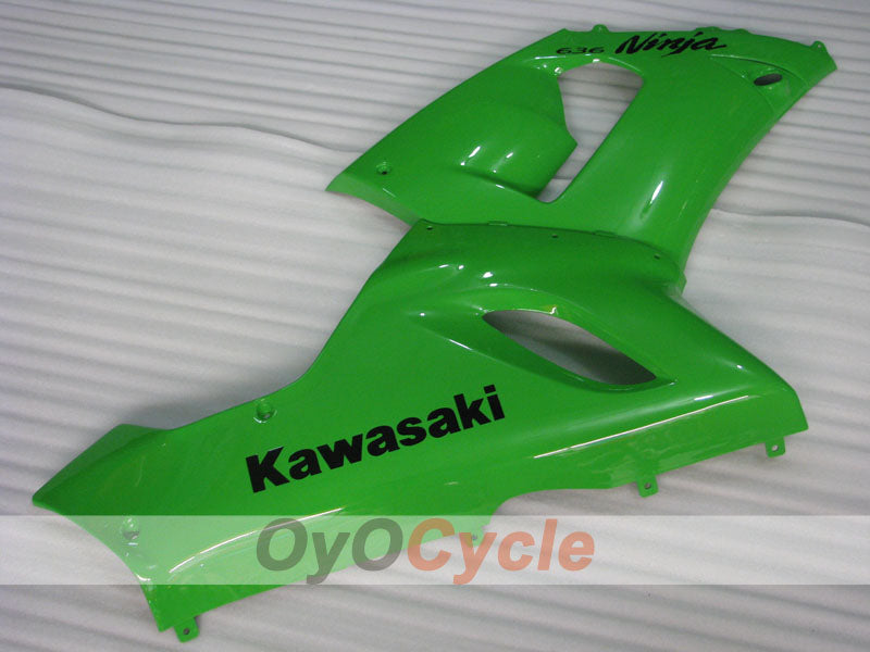 Spritzverkleidungssatz für 05-06 NINJA ZX-6R - Grün - Werksstil #OYO87901854