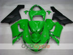 Verkleidungssatz für 05-06 NINJA ZX-6R - Grün, Schwarz - Werksdesign #OYO87901855