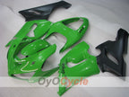 Verkleidungssatz für 05-06 NINJA ZX-6R - Grün, Schwarz - Werksdesign #OYO87901859