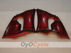 Verkleidungssatz für Einspritzmodelle 05-06 NINJA ZX-6R - Rot, Schwarz - Flamme #OYO87901867