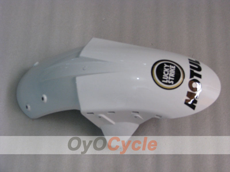 Verkleidungssatz für Einspritzmodelle 05-06 NINJA ZX-6R - Weiß, Schwarz - Lucky Strike #OYO87901871