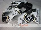 Verkleidungssatz für Einspritzmodelle 05-06 NINJA ZX-6R - Weiß, Schwarz - Lucky Strike #OYO87901871