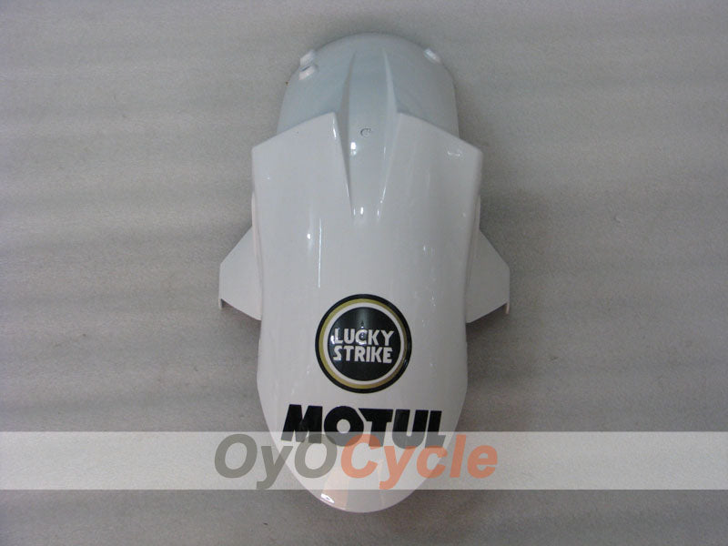 Verkleidungssatz für Einspritzmodelle 05-06 NINJA ZX-6R - Weiß, Schwarz - Lucky Strike #OYO87901871