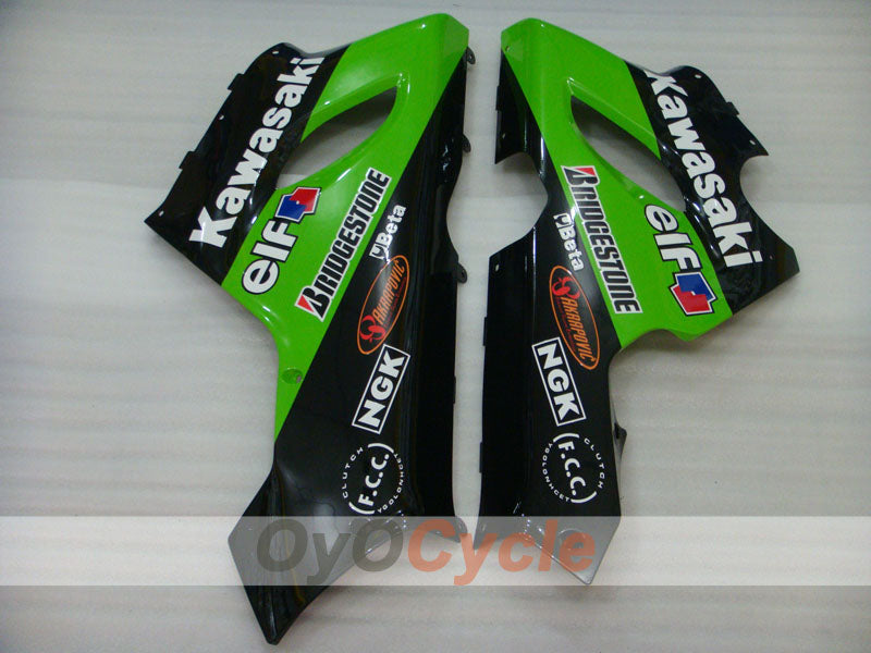 Linke und rechte Seitenverkleidung für Kawasaki Ninja ZX-6R 05-06 #OYO87913112