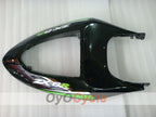 Spritzguss-Verkleidungssatz für 05-06 NINJA ZX-6R - Grün, Schwarz - Nakano #OYO87901890