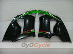 Spritzguss-Verkleidungssatz für 05-06 NINJA ZX-6R - Grün, Schwarz - Nakano #OYO87901890