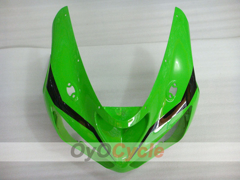 Spritzguss-Verkleidungssatz für 05-06 NINJA ZX-6R - Grün, Schwarz - Nakano #OYO87901890