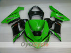 Spritzguss-Verkleidungssatz für 05-06 NINJA ZX-6R - Grün, Schwarz - Nakano #OYO87901890